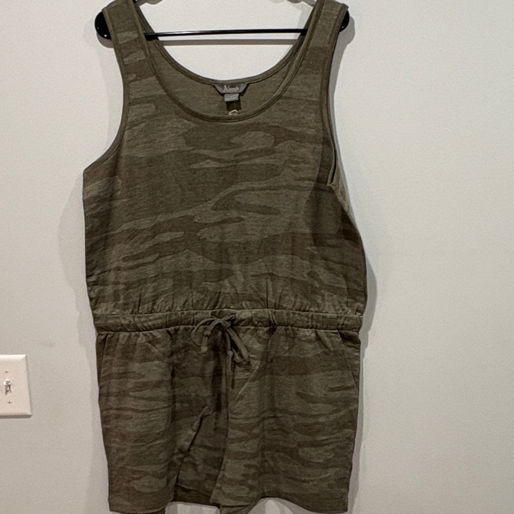 Natural Reflections Green Camo Jumpsuit